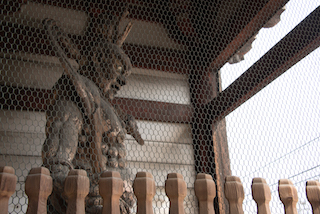 広隆寺山門の仁王像